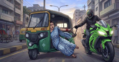 ছিনতাইকারীর টানে চলন্ত সিএনজি থেকে পড়ে গৃহবধূর মৃত্যু
