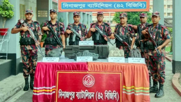 দিনাজপুর-ঠাকুরগাঁওয় সীমান্তে দুষ্প্রাপ্য প্রত্নবস্তু উদ্ধার