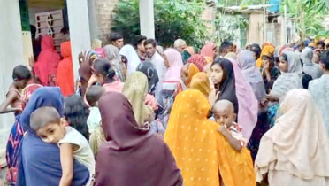 বিরামপুরে ডোবার পানিতে পড়ে দুই শিশুর মৃত্যু