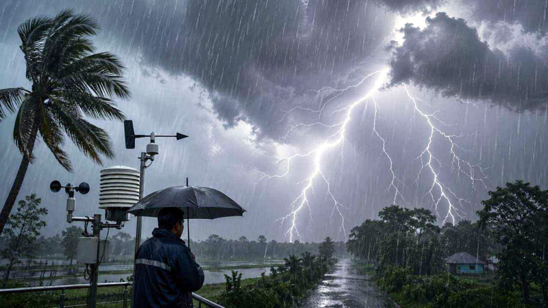 দেশের ৮ অঞ্চলে তীব্র ঝড়ের আভাস