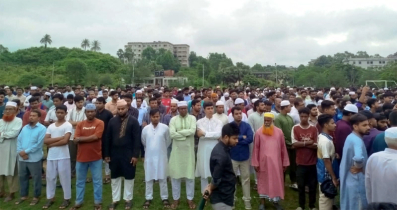কুমিল্লা বিশ্ববিদ্যালয়ের মাঠে অপ্রতিমের প্রথম জানাজা অনুষ্ঠিত